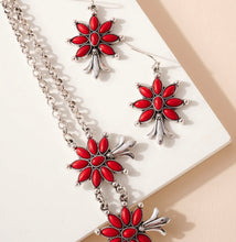 Load image into Gallery viewer, Western Squash Blossom Necklace