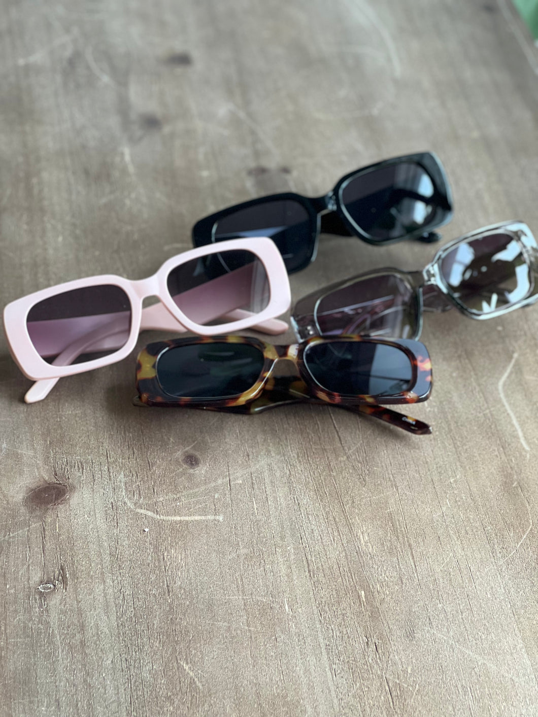 Rae rectangle Sunnies